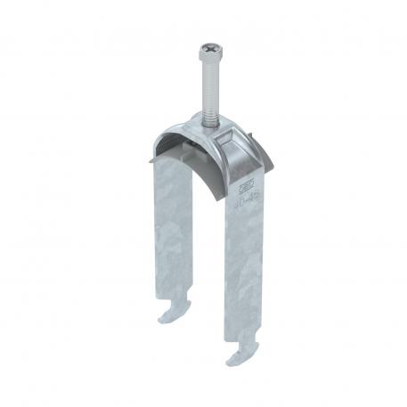 Clamp clip 2056 H-foot, 2-fold, plastic pressure sleeve, FT 40 | 46 | 5
