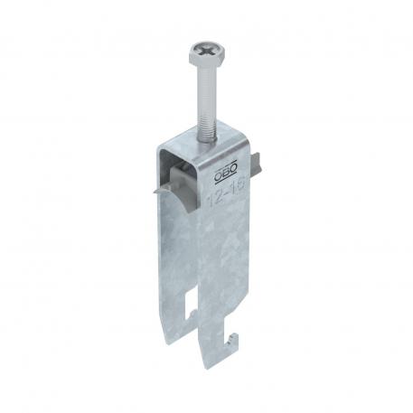 Clamp clip 2056 U-foot, 3-fold, plastic pressure sleeve, FT 12 | 16 | 3
