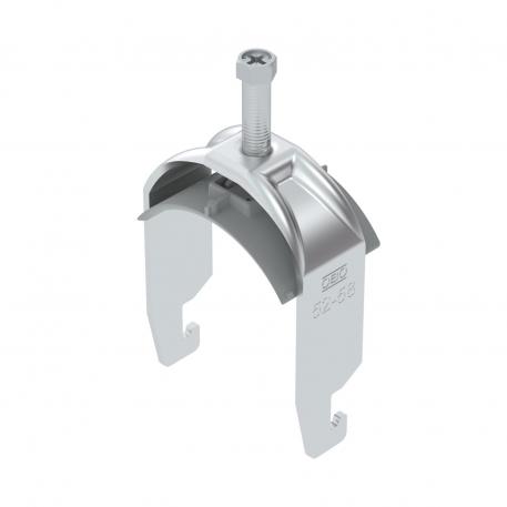 Clamp clip 2056 U-foot, 1-fold, plastic pressure sleeve, AI 52 | 58 | 2