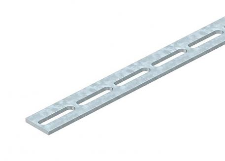 Slotted steel strap in strips FT 3000 | 30 x 3 | 8,5 x 70