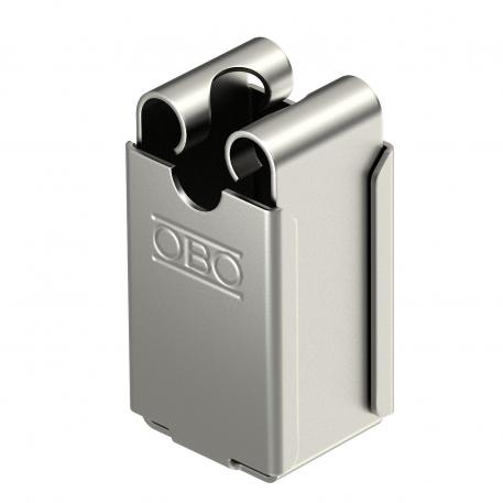 Cable bracket, raised construction type, for Rd 8 mm, through-way Ø 5 mm