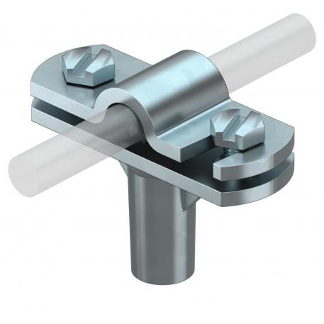 Cable bracket Rd 8–10 mm, 30 mm mounting height