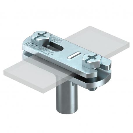 Cable bracket for flat conductor