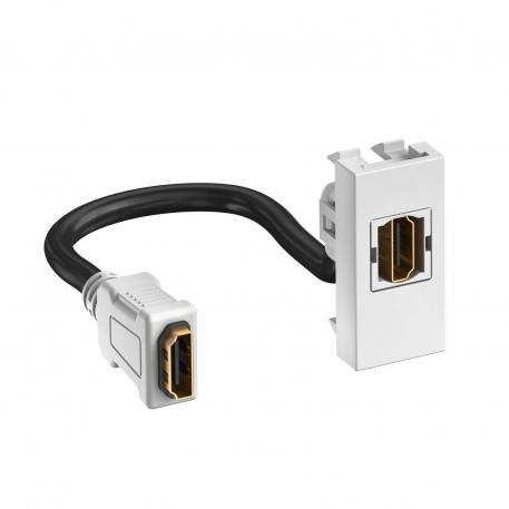 Multimedia support, HDMI  |  | HDMI | Pure white; RAL 9010