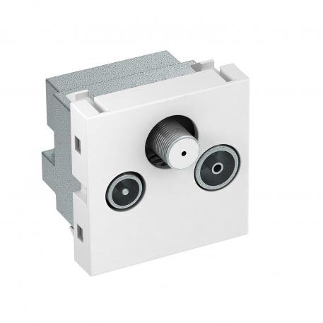 Підключення антени, 1 модуль, TV / радіо / SAT, розподільна коробка