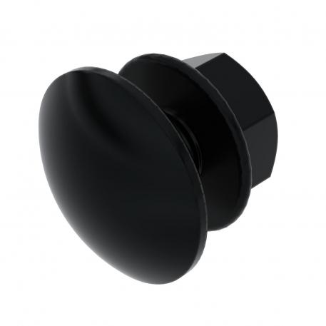 Truss-head bolt with combination nut, black, G 12 |  | Сталь | гальванічно оцинкований, чорним пасивований